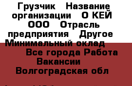 Грузчик › Название организации ­ О’КЕЙ, ООО › Отрасль предприятия ­ Другое › Минимальный оклад ­ 25 533 - Все города Работа » Вакансии   . Волгоградская обл.